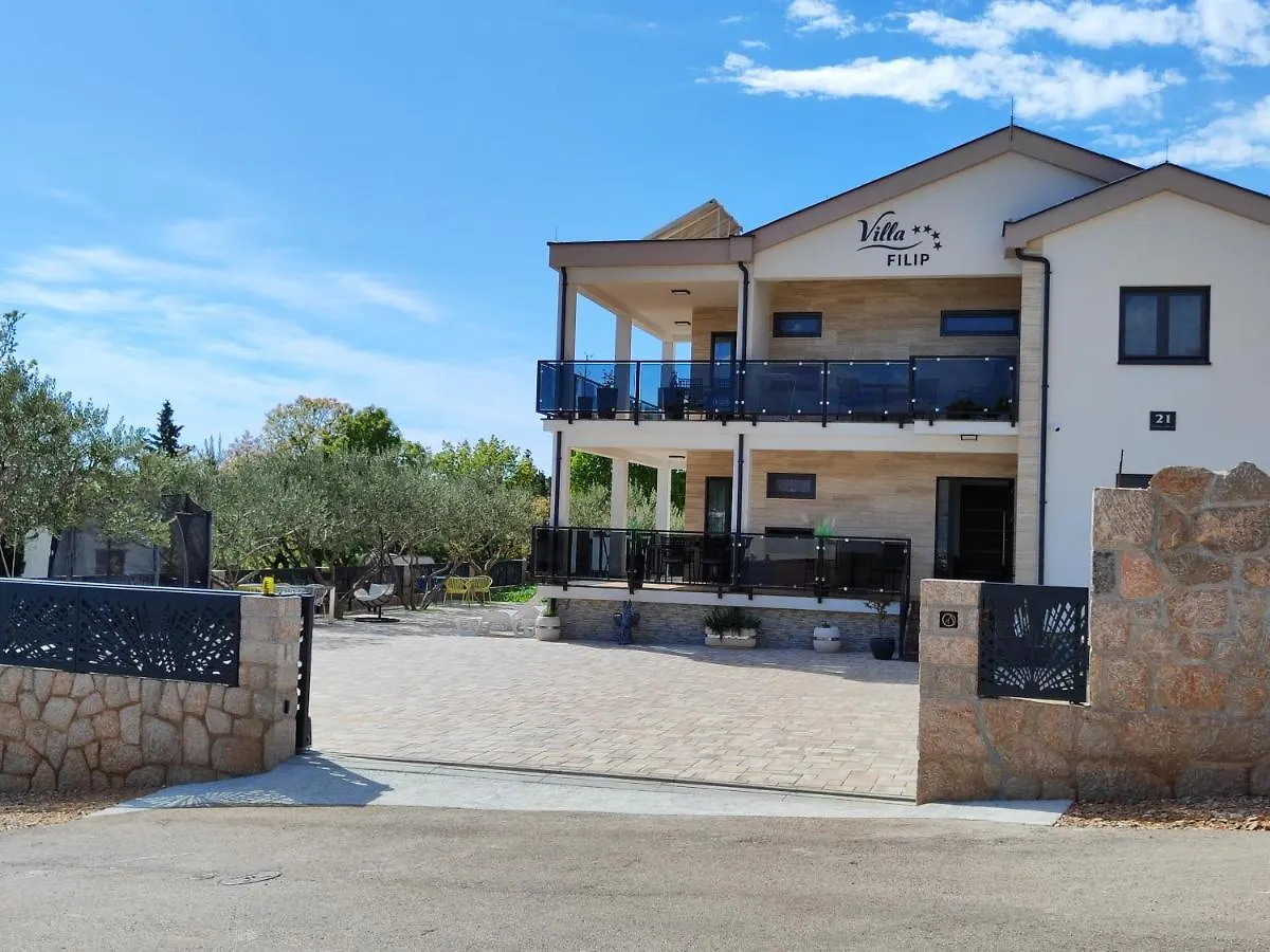 Gasthuis Villa Apartments Filip Starigrad Paklenica Kroatië